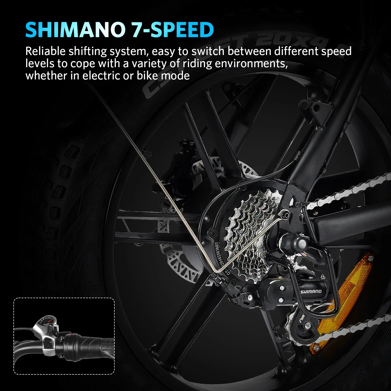 Hipatoo 26" Electric Bike 500W 20MPH E - Bike, 36V 10.4ah Battery, Ebike for Adults, E Bike UL2849