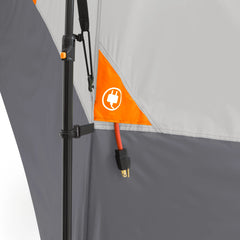 Ozark Trail 20' x 18' 12 - Person 3 - Room Instant Cabin Tent with Screen Room, 56.5 lb
