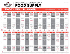 Augason Farms Deluxe 30 - Day Emergency Food Supply, 20 lb 7.55 oz