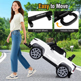 12V Licensed Chevrolet Ride On Truck Car Kids Electric Vehicle with Remote Control, Rear Storage, Lights, Music & Spring Suspension for Ages 3+