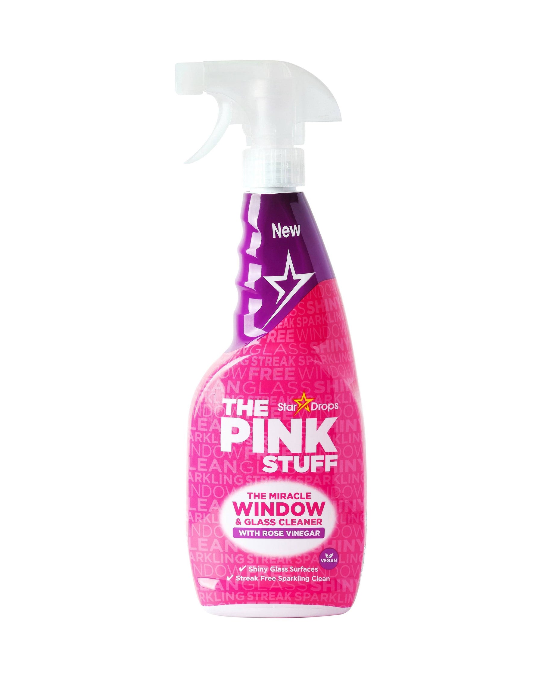 The Pink Stuff The Miracle with Rose Vinegar Window & Glass Cleaner - 750 ml