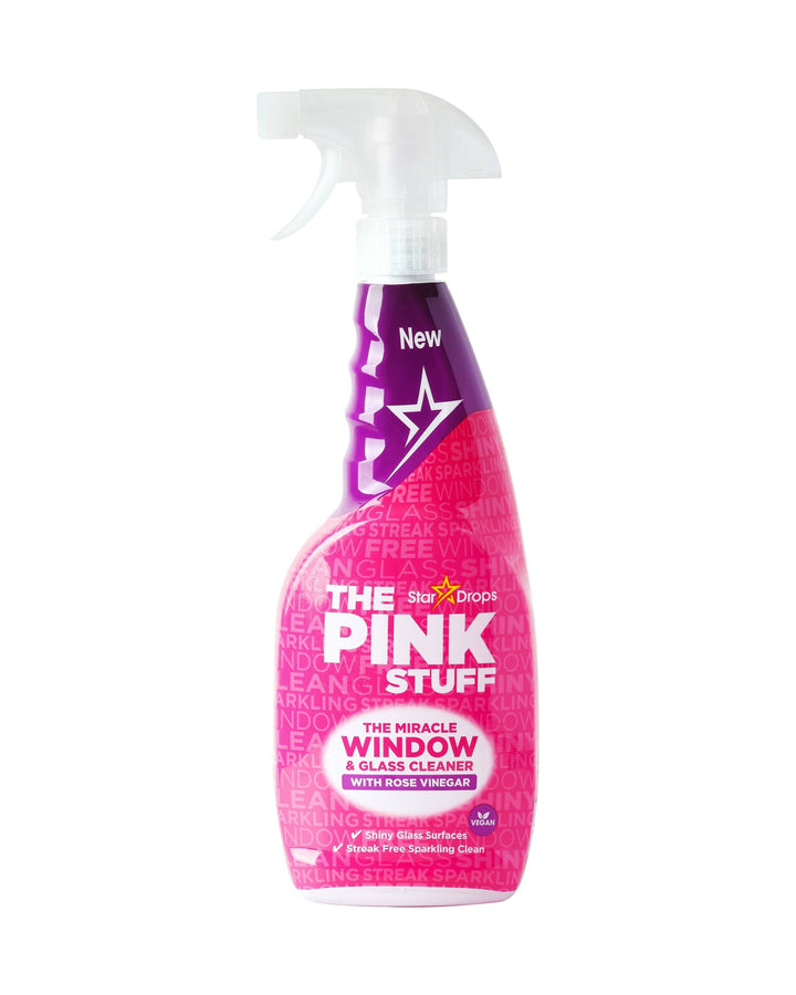 The Pink Stuff The Miracle with Rose Vinegar Window & Glass Cleaner - 750 ml