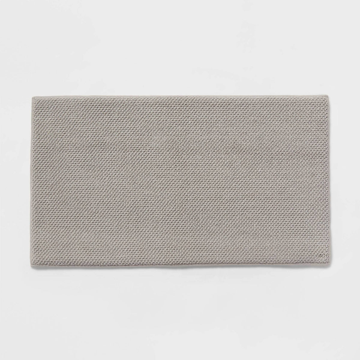 20"x34" Performance Plus Cotton Memory Foam Bath Rug Light Gray - Threshold