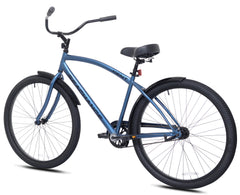 Kent Bicycles 27.5 in Male Sea Change Beach Cruiser Bike, Metallic Blue