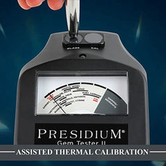 Presidium Instruments Gem Tester II with Assisted Thermal Calibration for Identifying Diamonds/Moissanites and Common Colored Gemstones