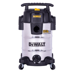 Dewalt 8 - Gallon 4 HP Stealthsonic Quiet Stainless Steel Wet Dry Vacuum