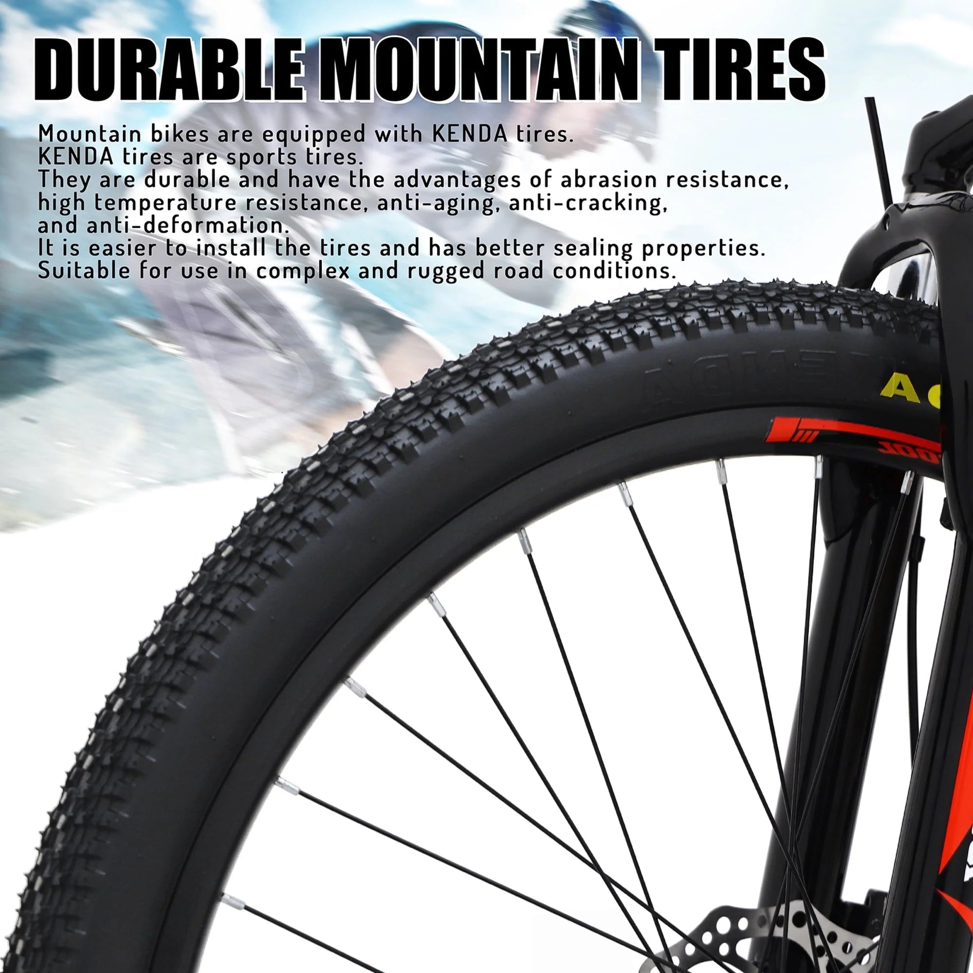 Mountain Bike, Shimano 21 Speeds Drivetrain, Stainless Steel Frame 26 in Wheels, for Men Women Men'S MTB Bicycle, Black