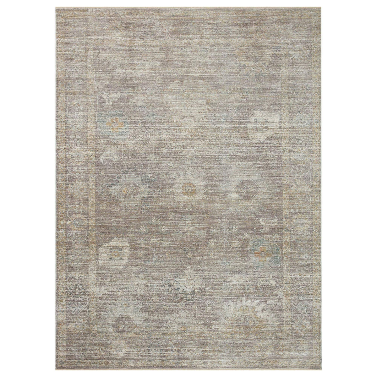 Magnolia Home by Joanna Gaines x Loloi 9'6" 13'1" Stone/Natural Large Millie MIE-05 Area Rug