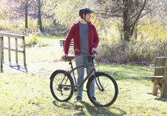 26 In. Bayside Men'S Cruiser Bike, Satin Cocoa