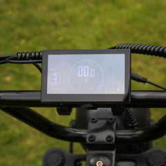 EMOKO C93 Electric Bike - Dual 2000W Motors - Removable 23ah Battery - up to 100 Km Range - Shimano 7 - Speed Gears - Hydrualic Brake - 20" Wheels, Blue Color