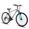 Hiland 26 27.5 29 in Mountain Bike, Mens Womens MTB with 21 Speeds, High - Tensile Steel Frame, V Brake, Hardtail Bicycle for Adults