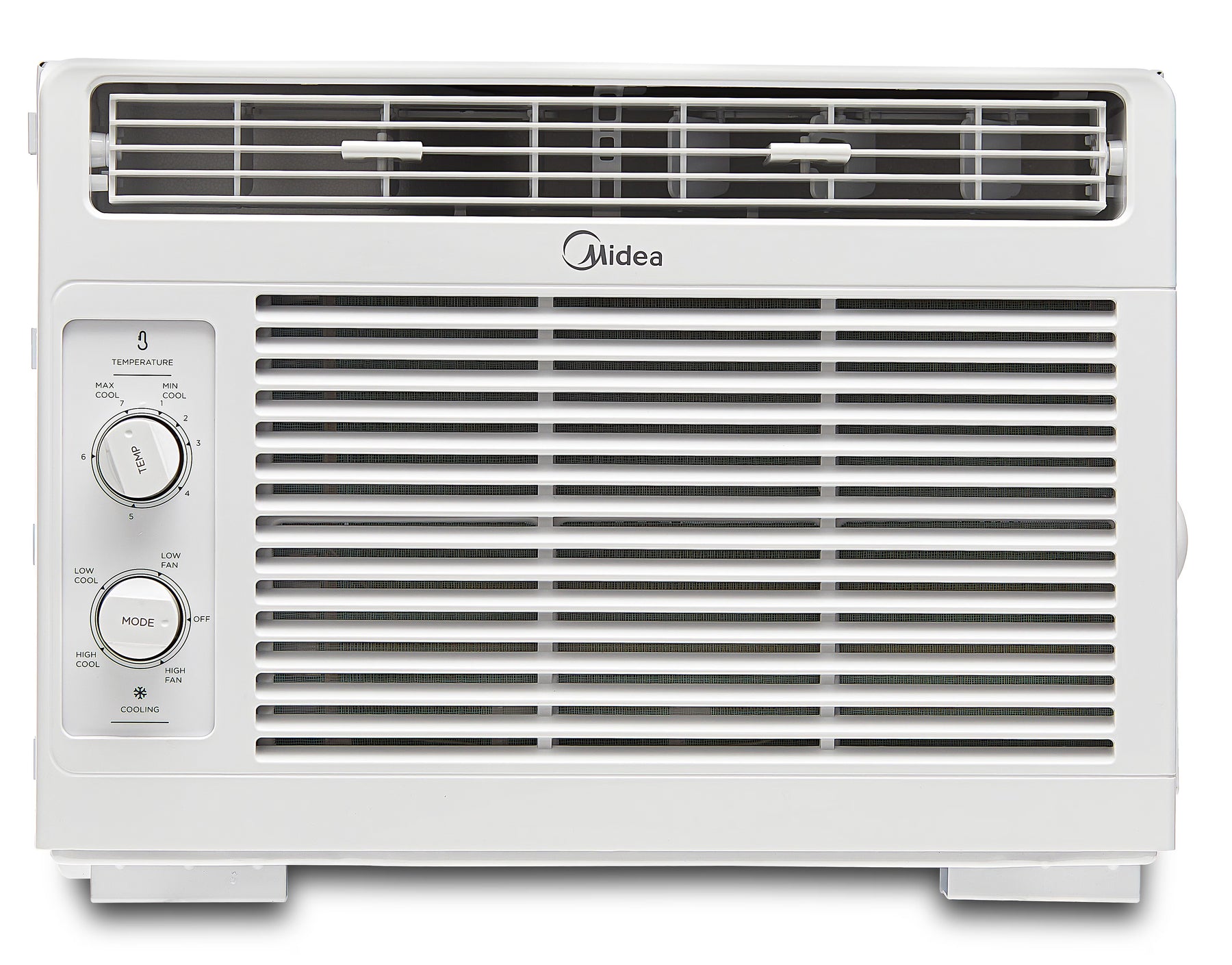Midea 5, 000 BTU 150 Sq Ft Mechanical Window Air Conditioner, White, MAW05M1WWT, New