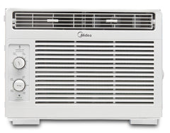 Midea 5, 000 BTU 150 Sq Ft Mechanical Window Air Conditioner, White, MAW05M1WWT, New