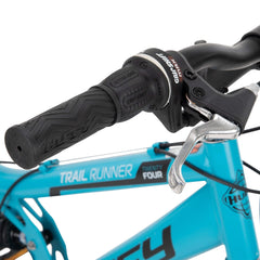 Huffy 24" Trail Runner Girls Full Suspension Mountain Bikes, Teal Blue