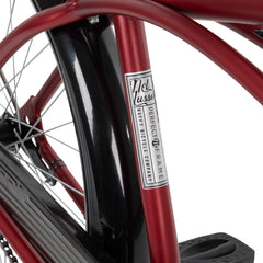 26" Huffy Nel Lusso Beach Cruiser Bike, Basket, Cargo Rack, Red, Ages 12+