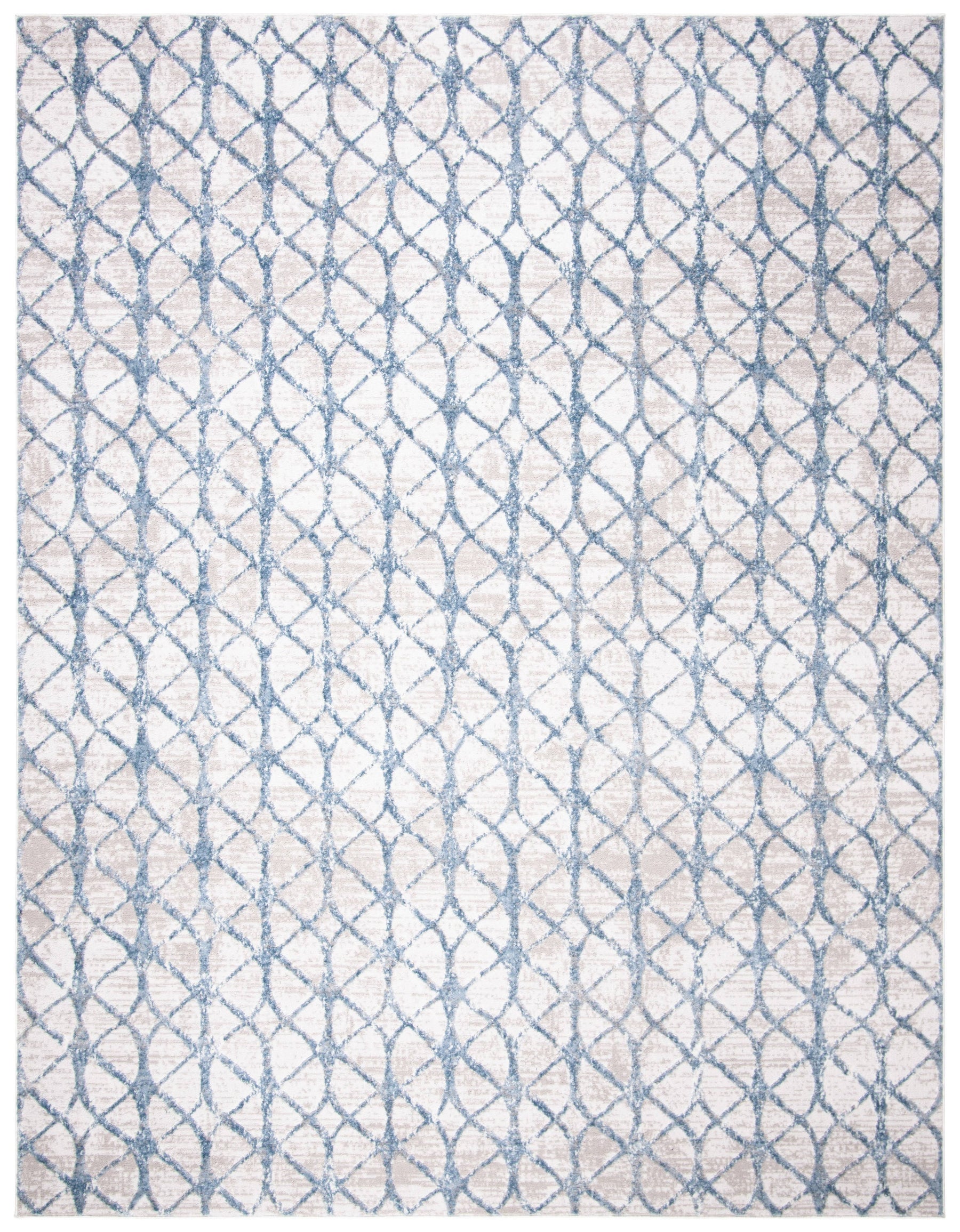 Safavieh Amelia Floella Geometric Area Rug, Grey/Blue, 9' Square