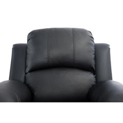 Ainehome Furniture 3 - Pieces Recliner Sectional Sofa Set, Reclining Living Room Sofa, Loveseat, Chair (Black, Living Room Set 3+2+1)