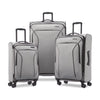 American Tourister X - Lite 3 - Piece Luggage Set with Spinner Wheels - Light Grey