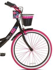 26" Susan G. Komen Cruiser Bike, Adult, Ages 12+, Black and Pink