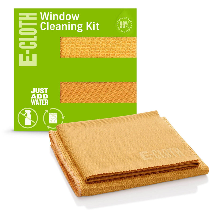 E-Cloth Orange Window Cleaning Cloth Pack