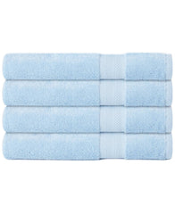 Sunham Soft Spun Cotton 4-pc. Bath Towel Set - Powder Blue
