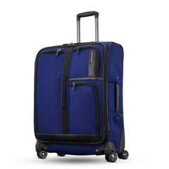 American Tourister Cargo Max 25" Softside Medium Checked Spinner Luggage Single Piece - Sapphire Blue
