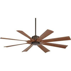60" Possini Euro Design Defender Industrial Rustic Indoor Outdoor Ceiling Fan with Remote Control Oil Rubbed Bronze Koa Damp Rated for Patio
