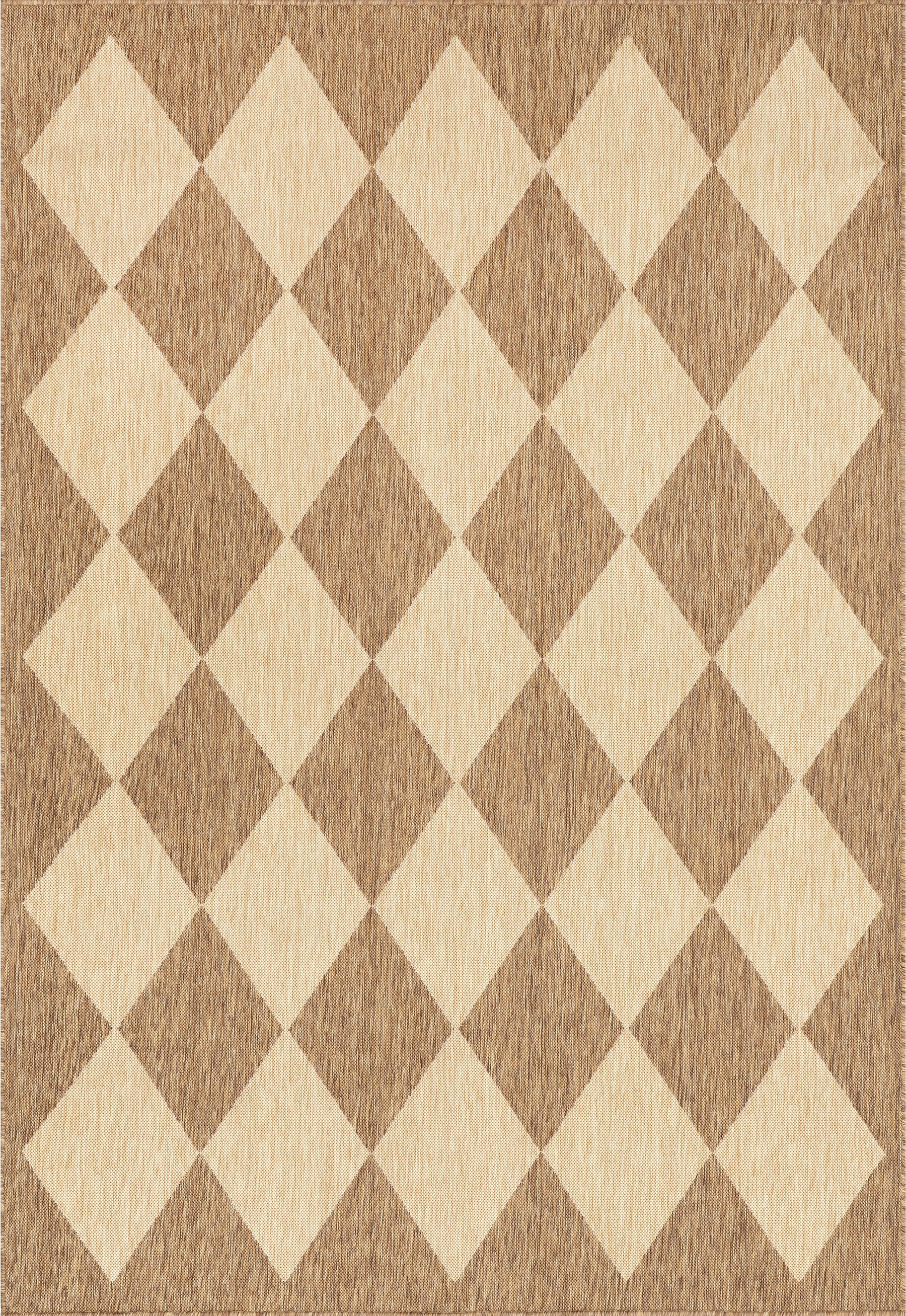 nuLOOM Sabina Diamond Trellis Indoor/Outdoor Area Rug - Beige 4' x 6'