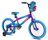 18" Illusion Girl'S Child Bike, Blue/Purple