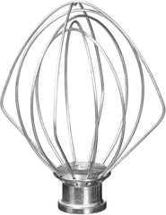 6-Wire Whip Attachment Fits KitchenAid Tilt-Head Stand Mixer Replace K45ww Stainless Steel Egg Heavy Cream Beater Cakes Mayonnaise Whisk