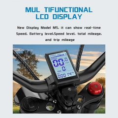 40MPH Electric Bicycle, Dual - Mode Electric Dirt Bike 3000W(Peak)Freego Nova3 Electric Motorcycle Bike for Adults, Mid - Drive Motor, 60V/25ah Battery, 17x3.15 Tire Full Suspension Hydraulic Brake