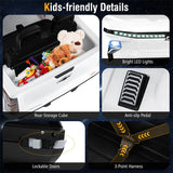 12V Licensed Chevrolet Ride On Truck Car Kids Electric Vehicle with Remote Control, Rear Storage, Lights, Music & Spring Suspension for Ages 3+
