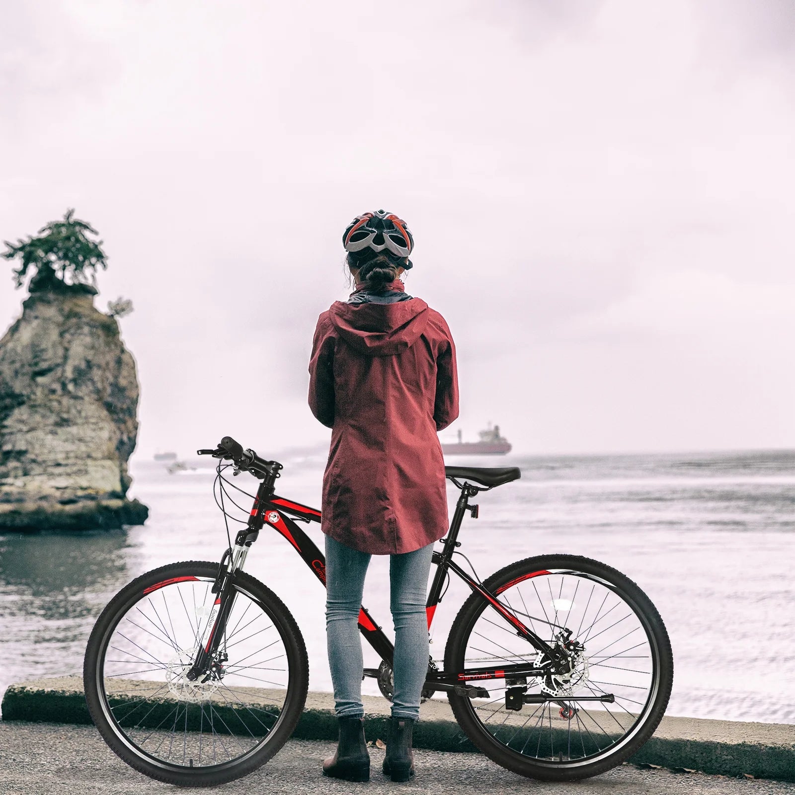 26 in 21 Speed explorer Red Black Mountain Bike