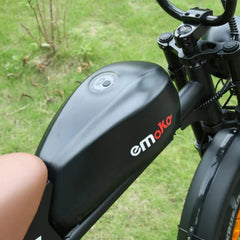 EMOKO C93 Electric Bike - Dual 2000W Motors - Removable 23ah Battery - up to 100 Km Range - Shimano 7 - Speed Gears - Hydrualic Brake - 20" Wheels, Blue Color