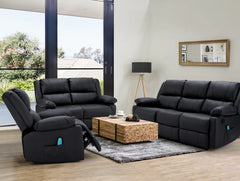 AECOJOY 3 PCS Recliner Sofa Set for Living Room Furniture Set