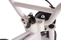 Droyd Weeler Electric Mini Bike - 24V 8ah Battery, 6 - 10 MPH, up to 8 Miles, LED Lights, Kids Ages 6+