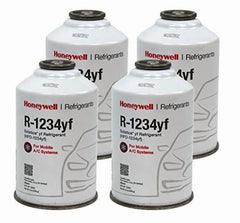 Honeywell R1234YF HFO - 1234yf Low Global Warming Potential 8 oz Automotive Refrigerant (4 Pack)