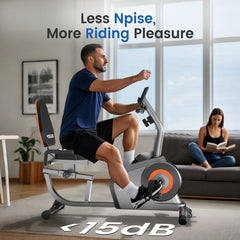 Yosuda Recumbent Exercise Bike for Senior for Home with 350 lb Capacity