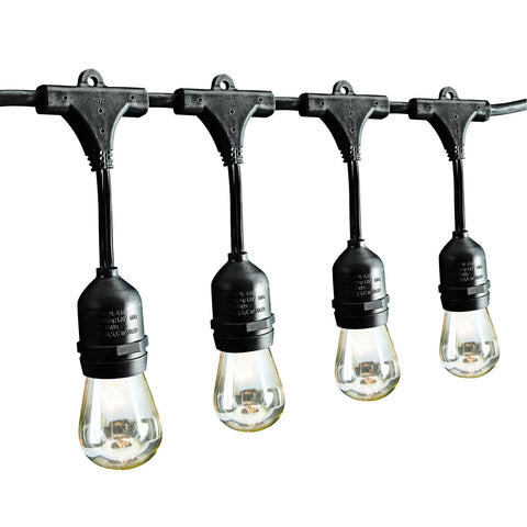 Luminar 24 ft. 12 Bulb Outdoor String Lights