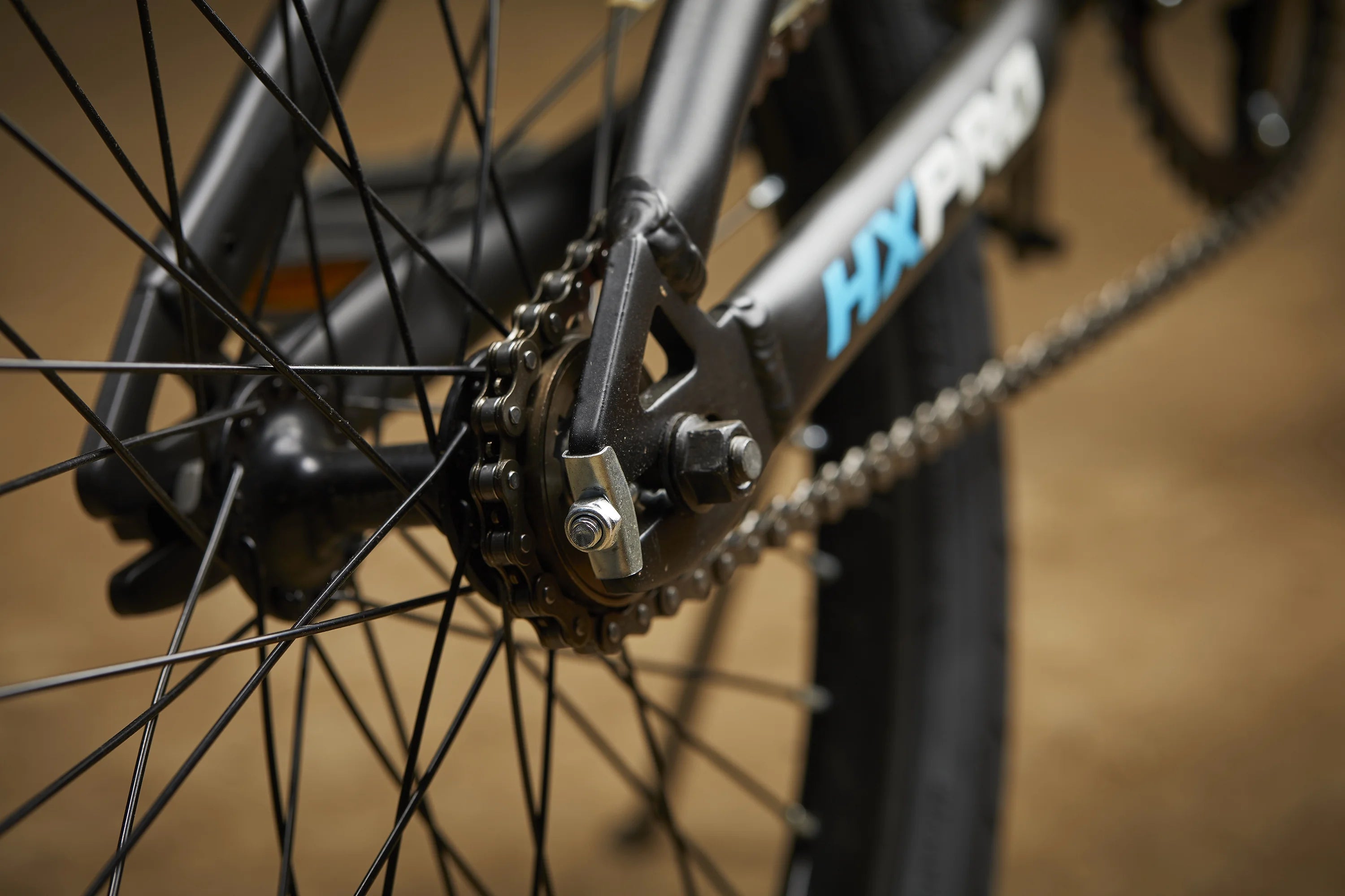 20 - Inch BMX Bikes HX - Pro Bike, Black with Teal, Aluminum Frame