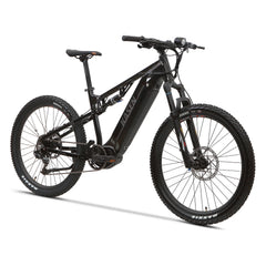 Kasen Electric Mountain Bike Mid - Driven 500w 48v 15ah Full Suspension Throttle and Pedal Assist