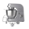 Hamilton Beach 4 Quart Stand Mixer for Kitchen, 7 Speeds, Tilt - Head, Dough Hook, Whisk & Flat Beater, White