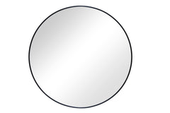 Better Homes & Gardens 28 Round Wall Mirror Black - Each