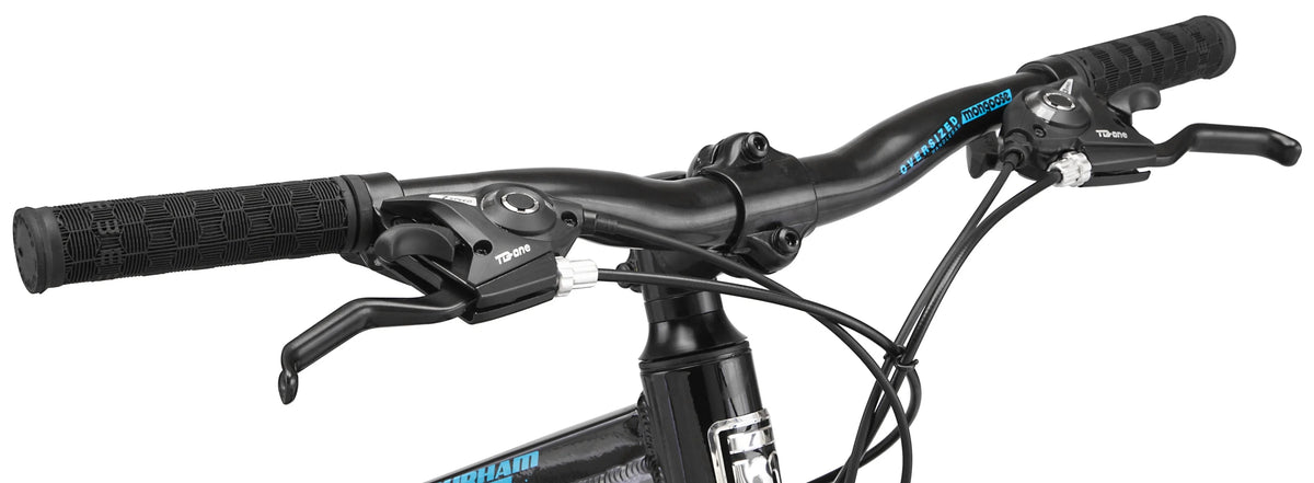 24" Durham Mountain Bike, 21 Speeds, Black