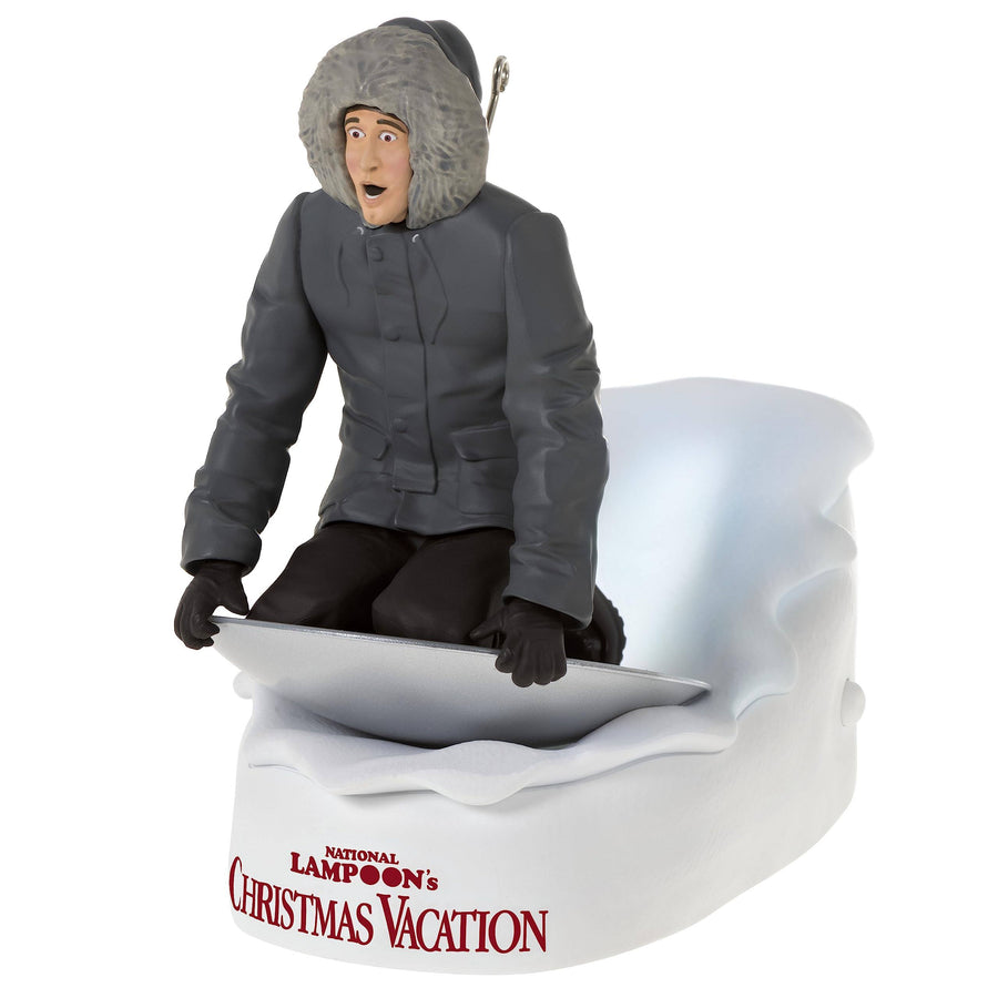 Hallmark 2023 National Lampoon's Christmas Vacation Don't Try This at Home, Kids! Ornament with Light and Sound