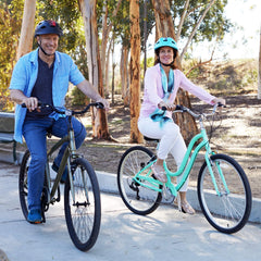 27.5" Parkside SE Men'S Comfort Bike with Perfect Fit Frame, Green Sage