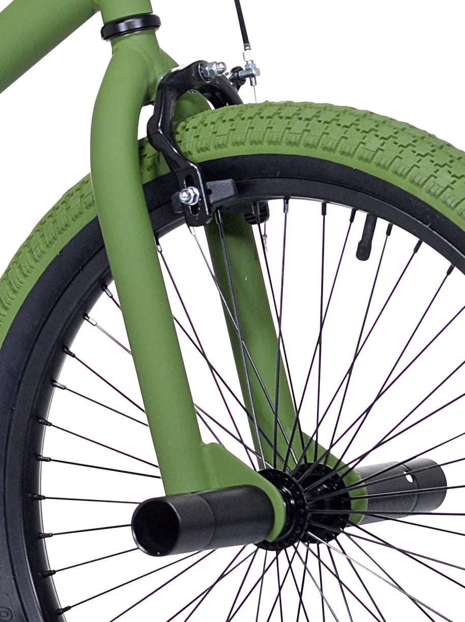 20" Dread Boy'S BMX Bike, Army Green
