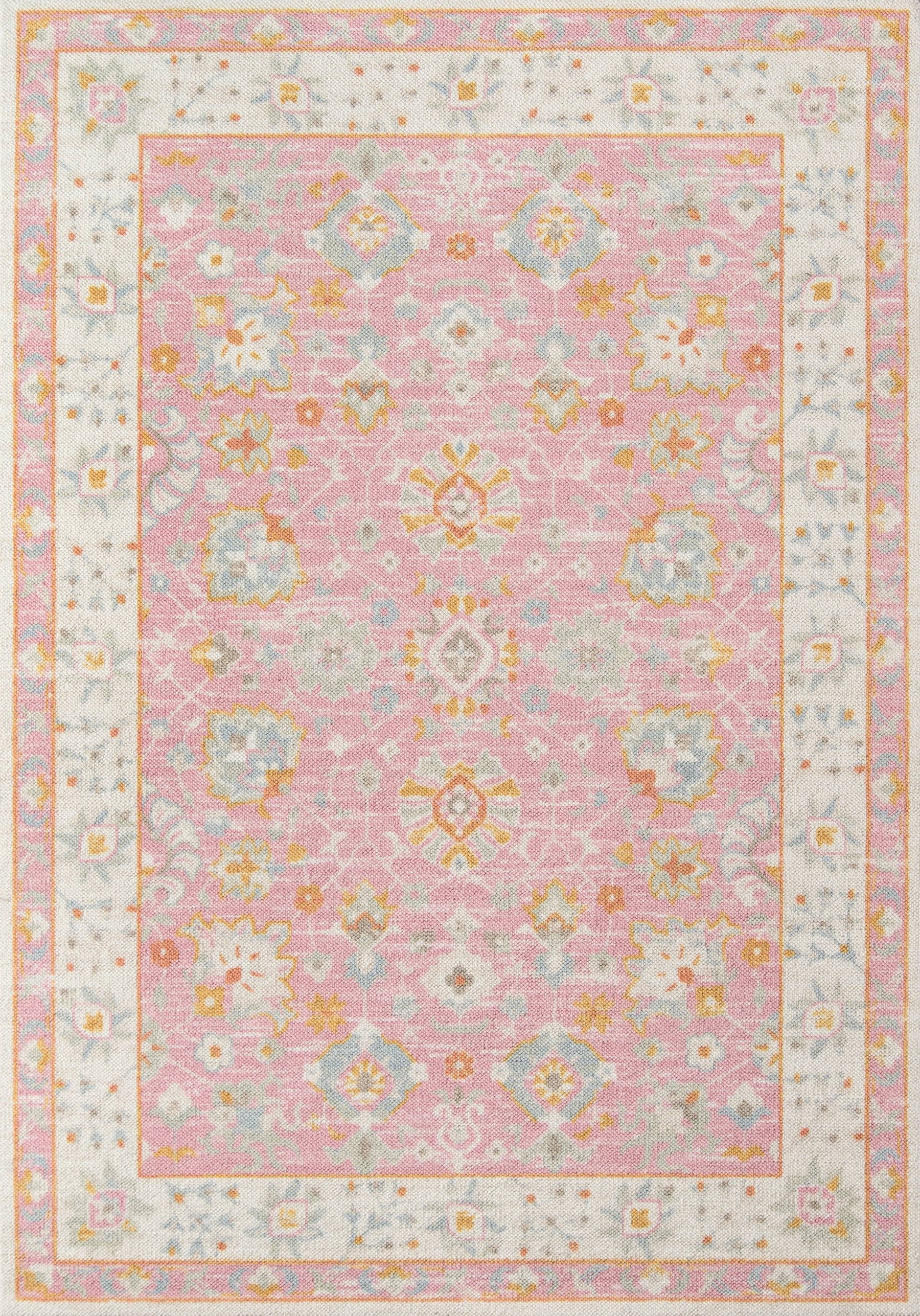 Momeni Anatolia ANA-8 5'3" x 7'6" Pink Area Rug