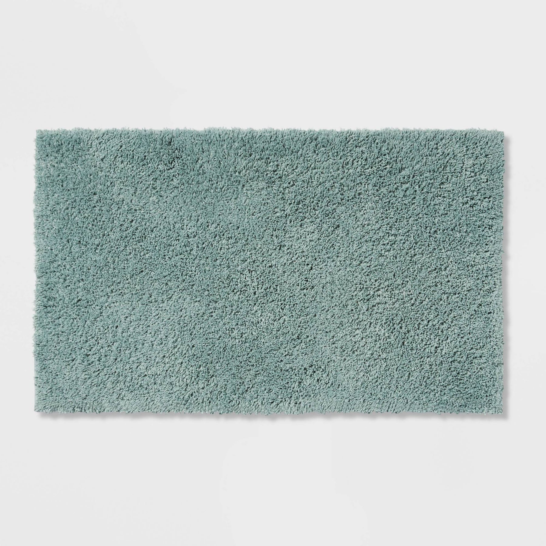 20"x34" Antimicrobial Bath Rug Aqua - Threshold