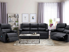 AECOJOY 3 PCS Recliner Sofa Set for Living Room Furniture Set